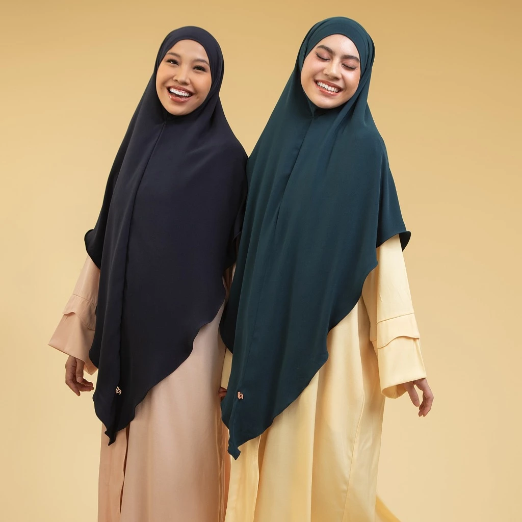 Lozy Hijab - Sara Khimar Bandana (Khiban Khimar Bandana Syari Bahan Neosoft Anti UV) - Gambar 4