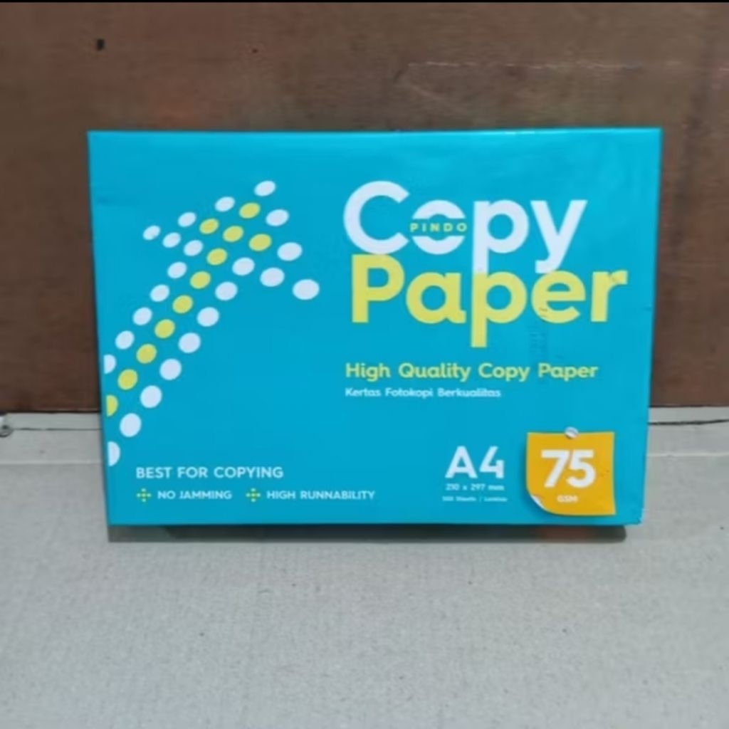 1 Ream of A4 Hvs Paper 75 Gsm Copy Paper Contents 500 Sheets | Shopee ...
