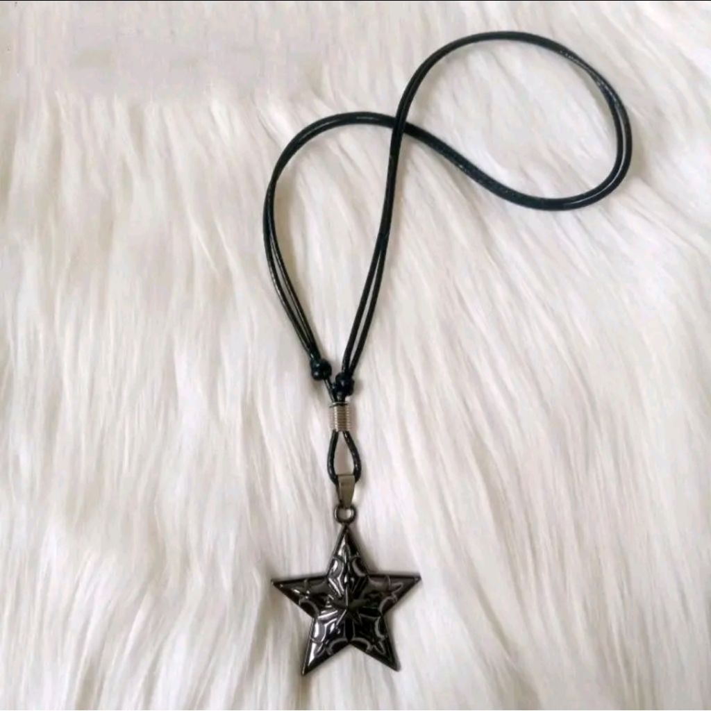 MURMER - NECKLACE BLACKTALI FOR MEN NEW MODELWanita | Shopee Singapore