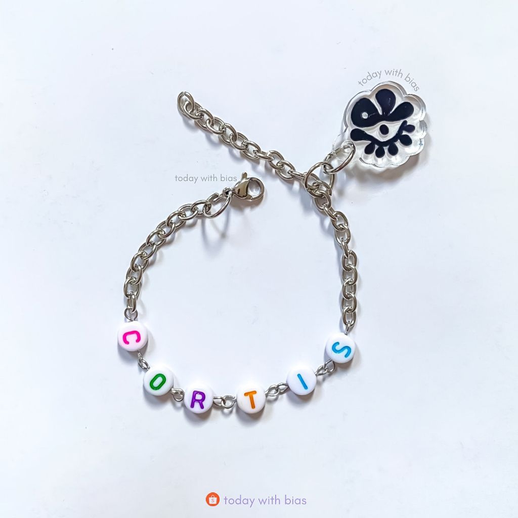 CORTIS Bracelet | Kpop fanmerch bead chain bracelet stainless