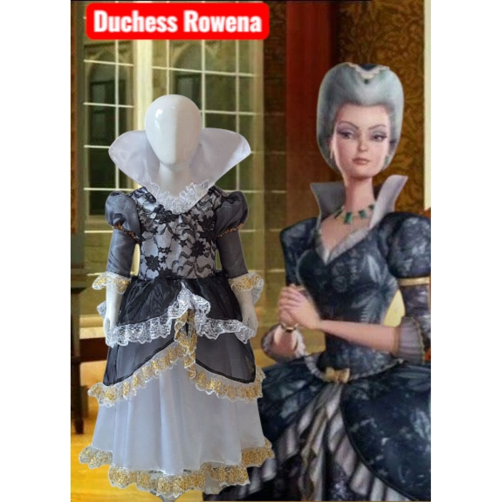 Duchess Rowena Barbie Costume In The 12 Dancing Princess Size for ...