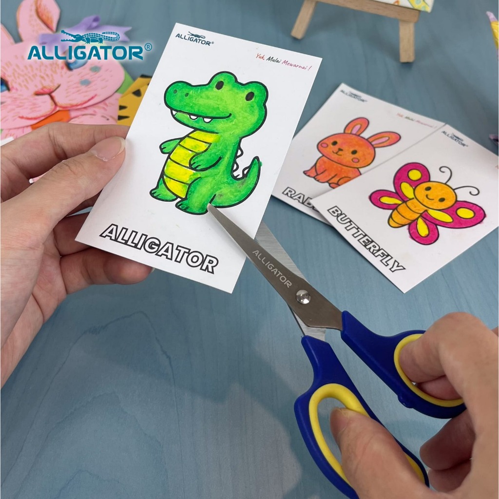 Alligator Children Scissors Gunting Anak - Gambar 4