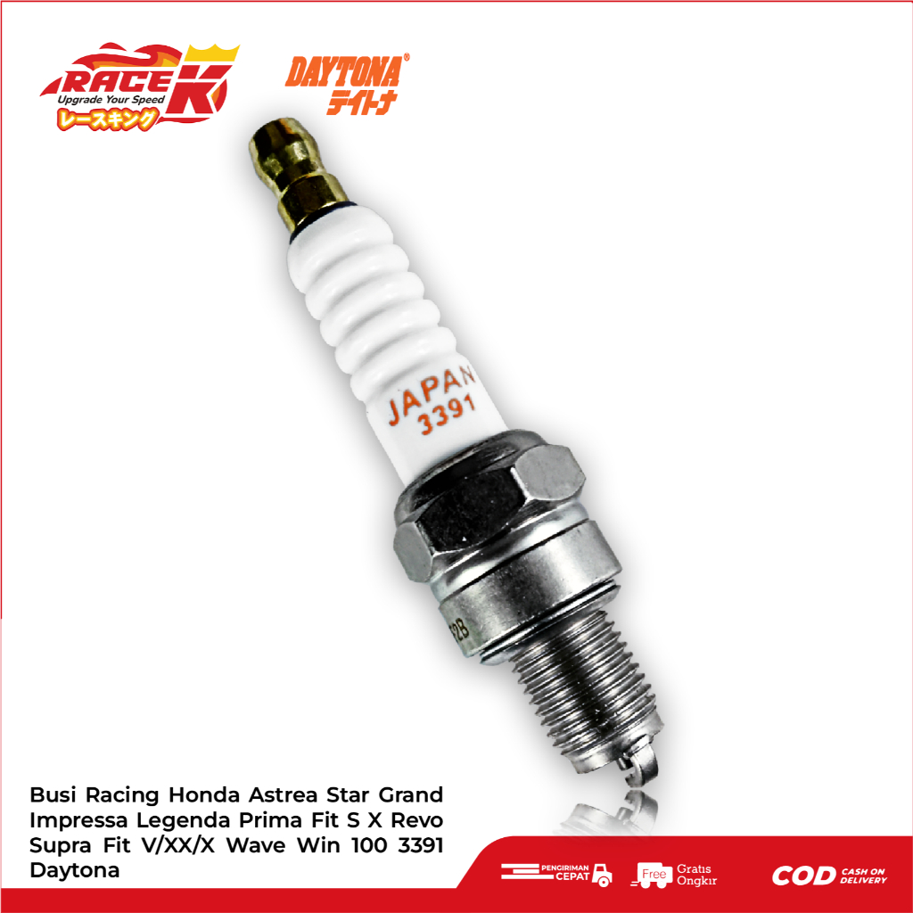 DAYTONA Busi Racing Honda Supra Revo Astrea Grand Impressa Legenda Wave Win CRF XR X Fit Old 80 100 C7HSA 3391 IGNIMAX