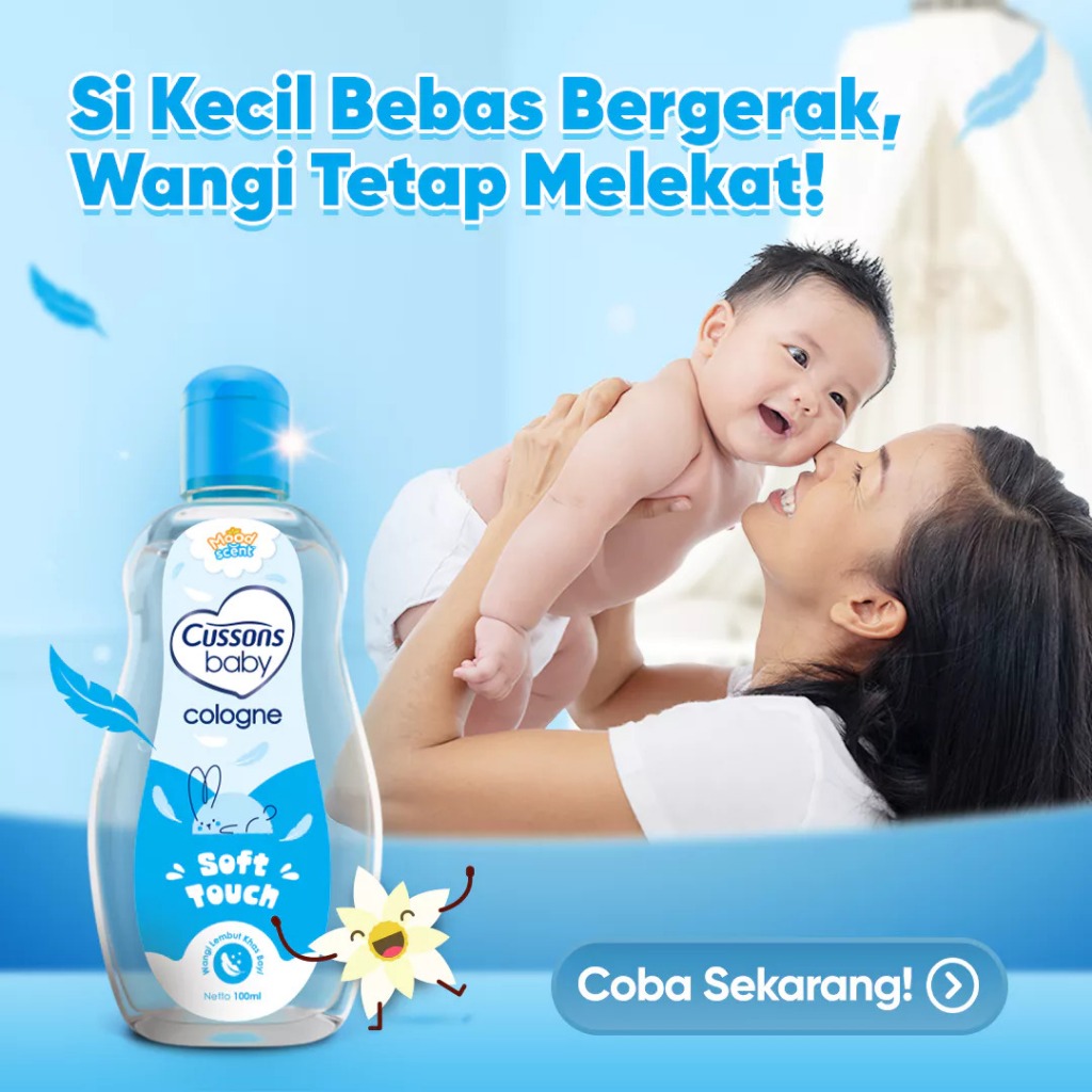 Minyak Wangi Bayi Cussons Baby Cologne 100 ml - Gambar 3