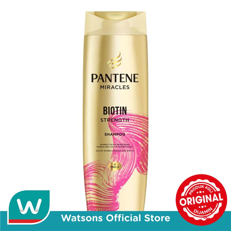 Pantene Miracles Shampo Biotin Strength 270ml - Gambar 2