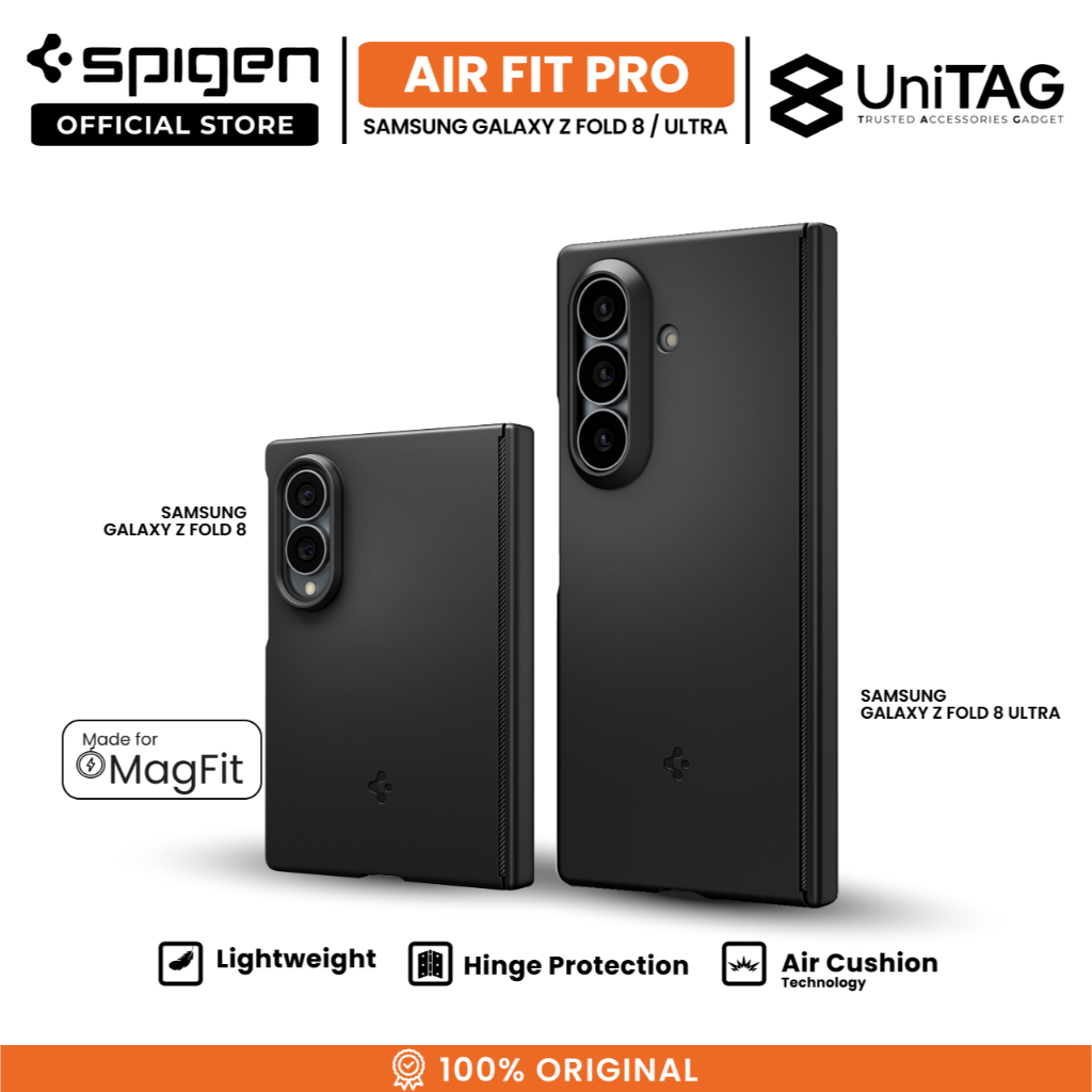SPIGEN Case for Samsung Galaxy Z Fold 8 Ultra Air Fit Pro Magfit Hinge Protector Hardcase Casing