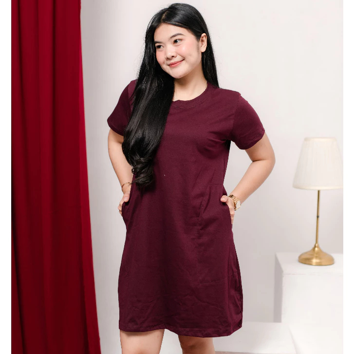 DISA HIJAB - NEW ARRIVAL Dress Mola Mini Dress Spandex Jersey Premium Adem