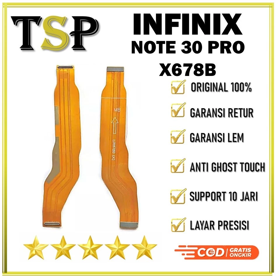 FLEXIBEL / FLEXIBLE / FLEKSIBEL BOARD INFINIX NOTE 30 PRO / X678B ORI ORIGINAL 100%