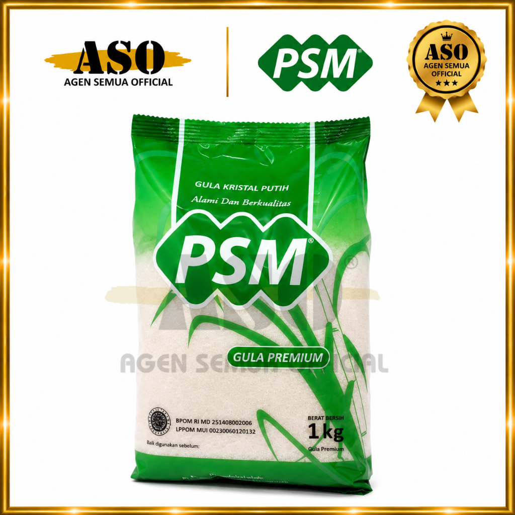 PSM Gula Kristal Putih Gula Premium 1kg PROMO !!!