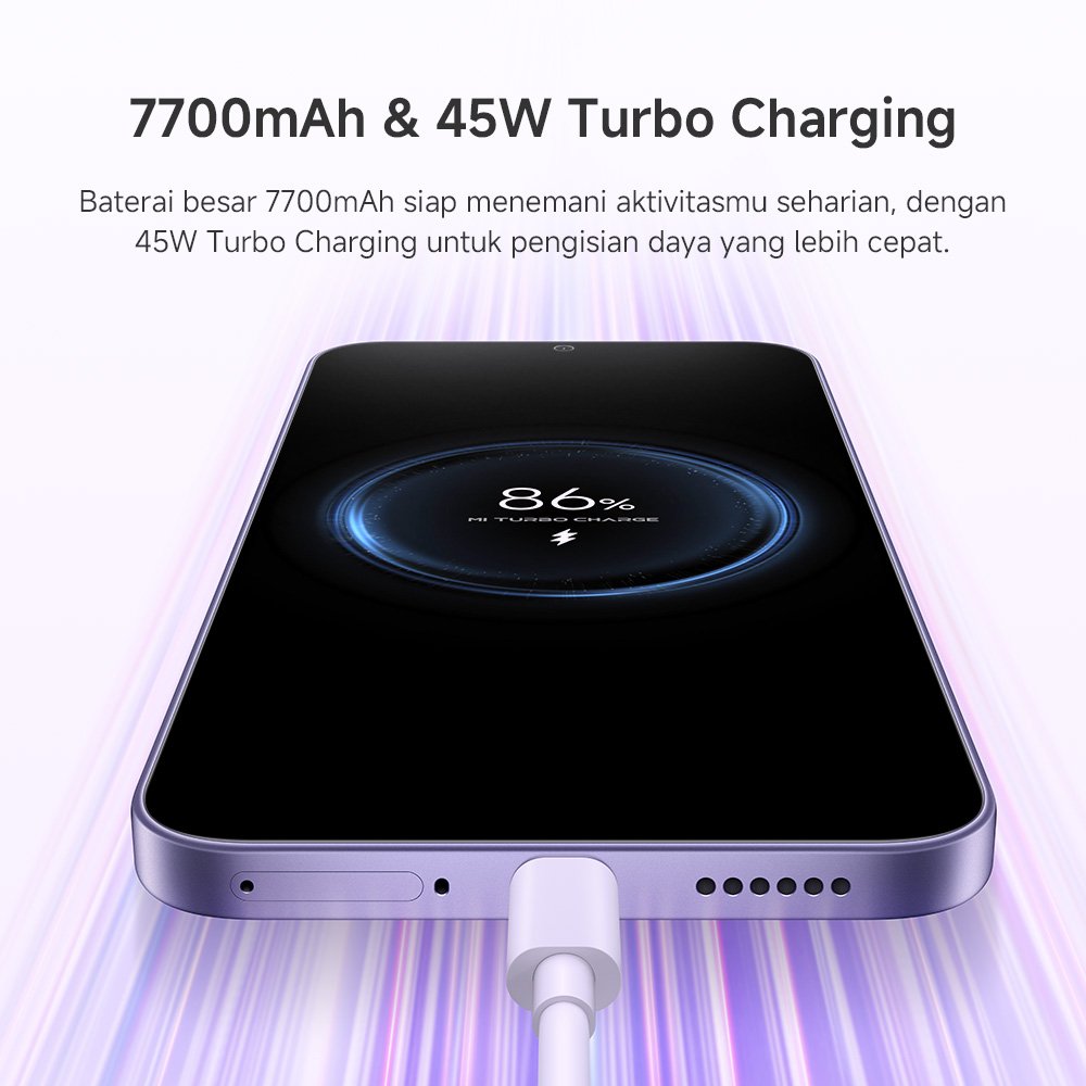 Xiaomi REDMI Note 17 (6GB+128GB) (6GB+256GB) / REDMI Note 17 5G (6GB+128GB) (8GB+256GB) / 7700mAh & 45W Turbo Charging / Layar jernih 6.99" AMOLED FHD+ eye-care / IP65 Tahan Debu & Percikan Air / Prosesor Snapdragon® 4 Gen 4* [Xiaomi Official Store] - Gambar 3