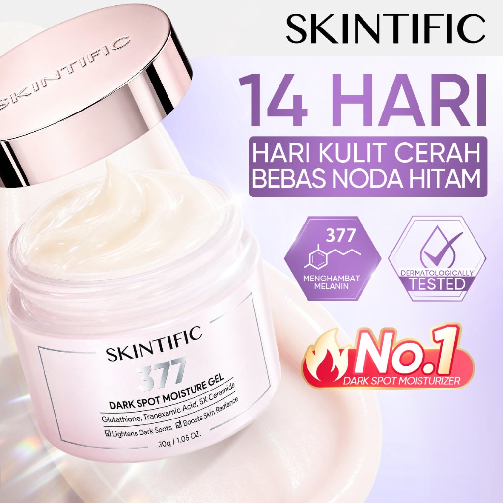 Skintific 377 Moisturizer Gel 30g Brightening