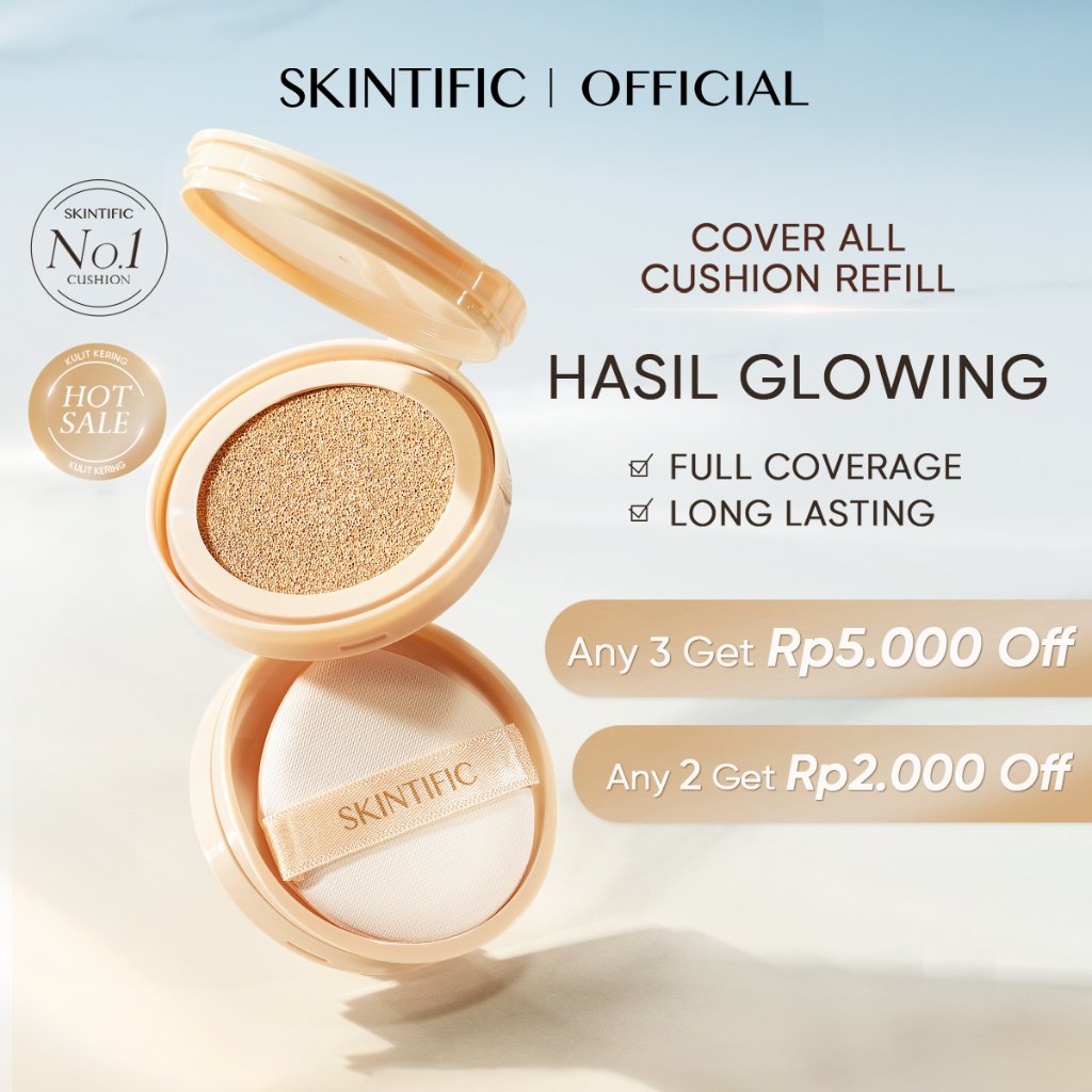 Skintific Cushion Refill SPF 35 Flawless Coverage