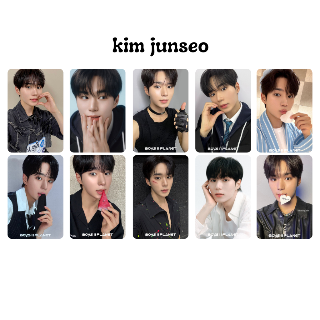 UNOFFICIAL] 1 SET PHOTOCARD PLANET CARD STATION BOYS 2 PLANET