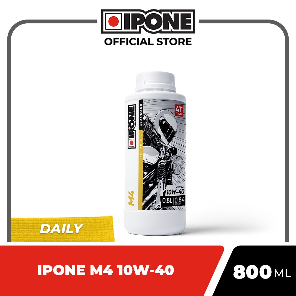 Ipone M4 10W-40 0.8L - Oli Motor 4T - Gambar 2