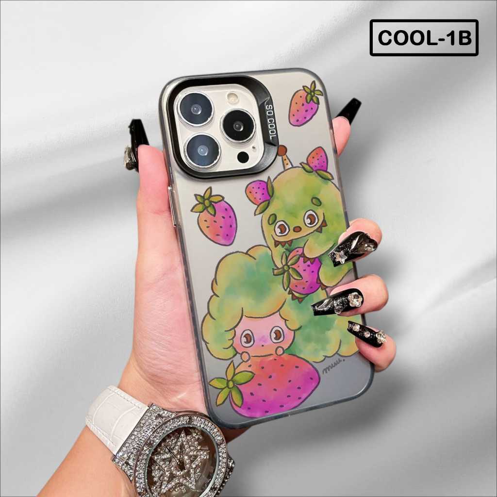 Case Realme 10 4G Realme 10 Pro Realme 10 Pro Plus Realme 11 4G Realme 11 Pro Realme 11 Pro Plus Realme 12 5G Realme 12 Plus Realme 12 Pro Plus Realme 13 4G Realme 13 Plus Realme13 Pro Realme13 Pro+ Case gambar Rinkle and Friends COOL-01 Case Hologram Imd - Gambar 3