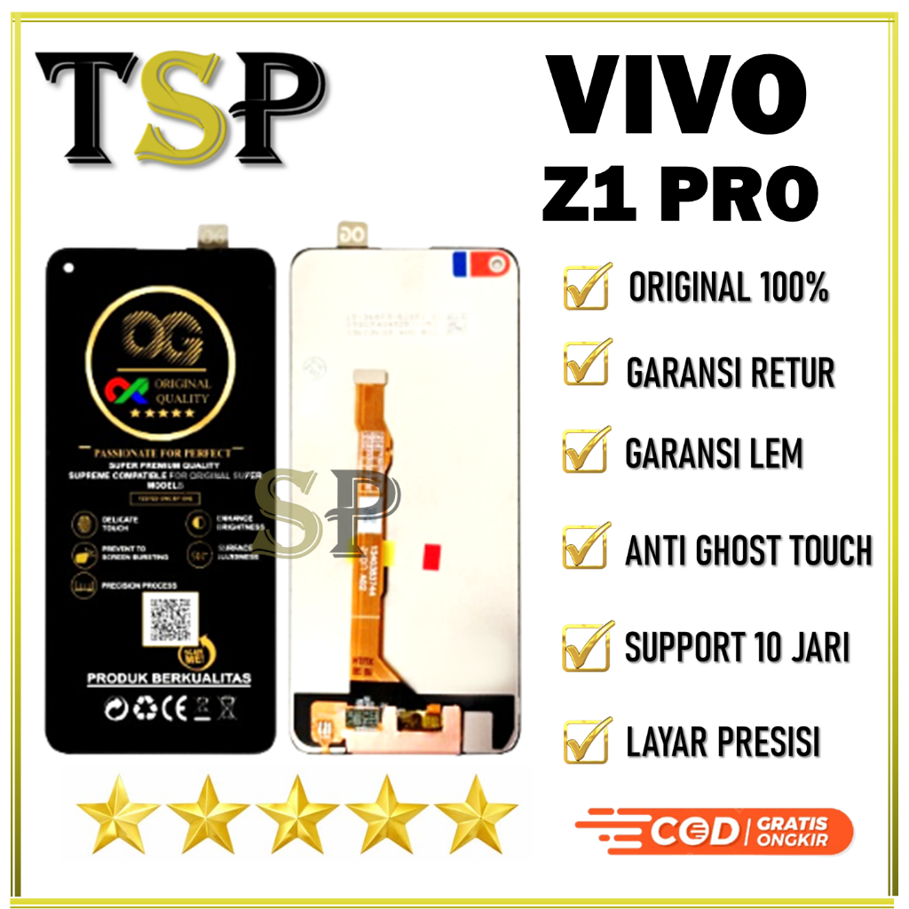 LCD VIVO Z1 PRO LCD FULLSET TOUCHSCREEN ORIGINAL 100%