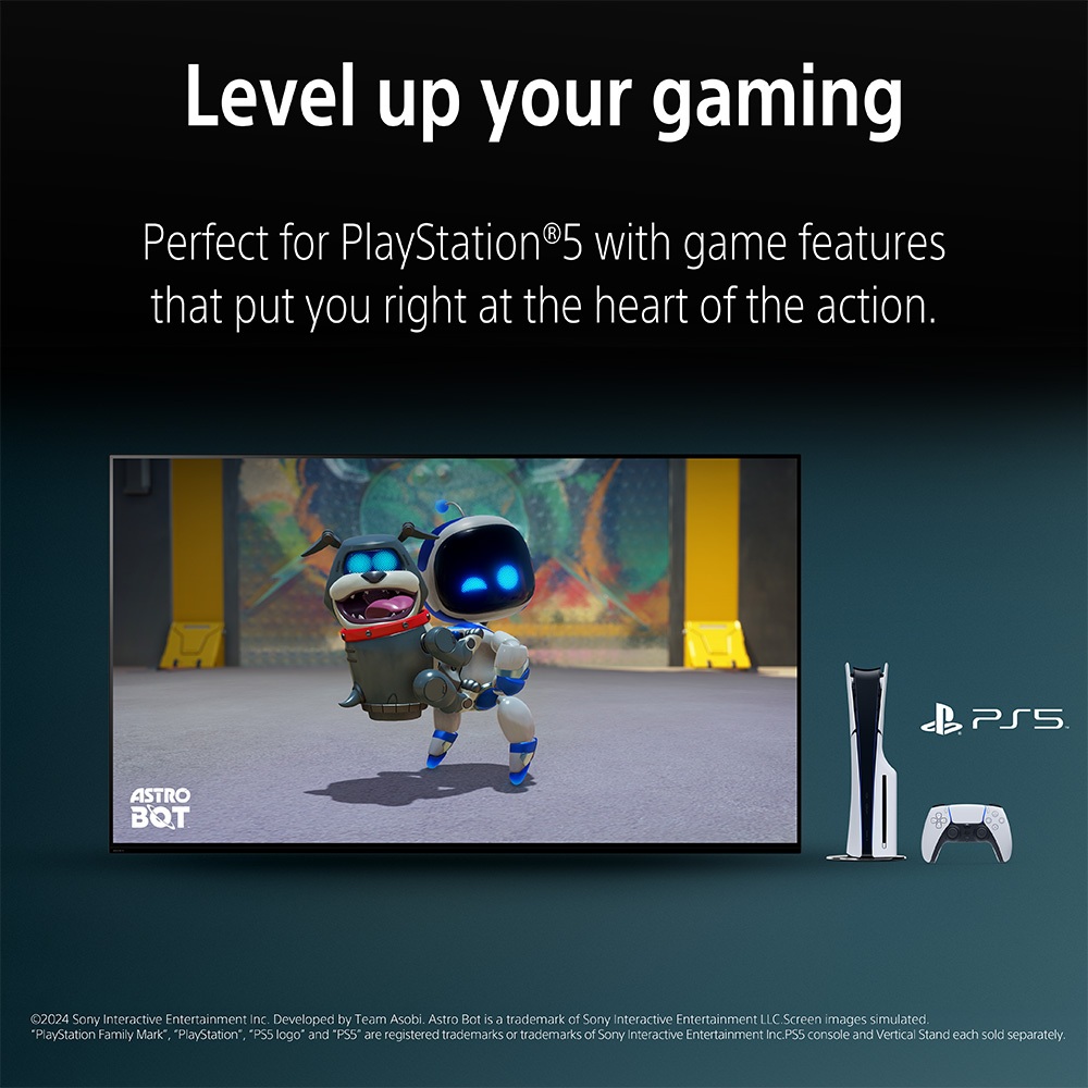 Sony / BRAVIA 5 65 Inch TV / Mini LED / 4K Ultra HD / HDR / Smart TV (Google TV) / 2025 Model / K-65XR50 - Gambar 3