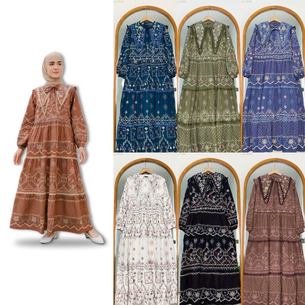 SARI FASHION PO 298 NATASYA KATBOL SAILOR DRESS NEWEST SNT-NATASYA ...