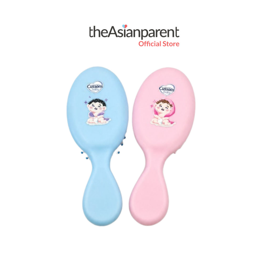 [NOT FOR SALE] Cussons Baby Brush - Sisir Bayi Lembut dan Lentur Aman untuk Kulit Kepala Bayi Sensitif - Gambar 3