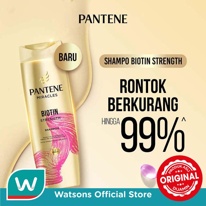 Pantene Miracles Shampo Biotin Strength 270ml