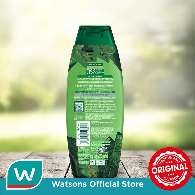 Palmolive Naturals Shampoo & Conditioner Ultra Smooth 180ml - Gambar 3