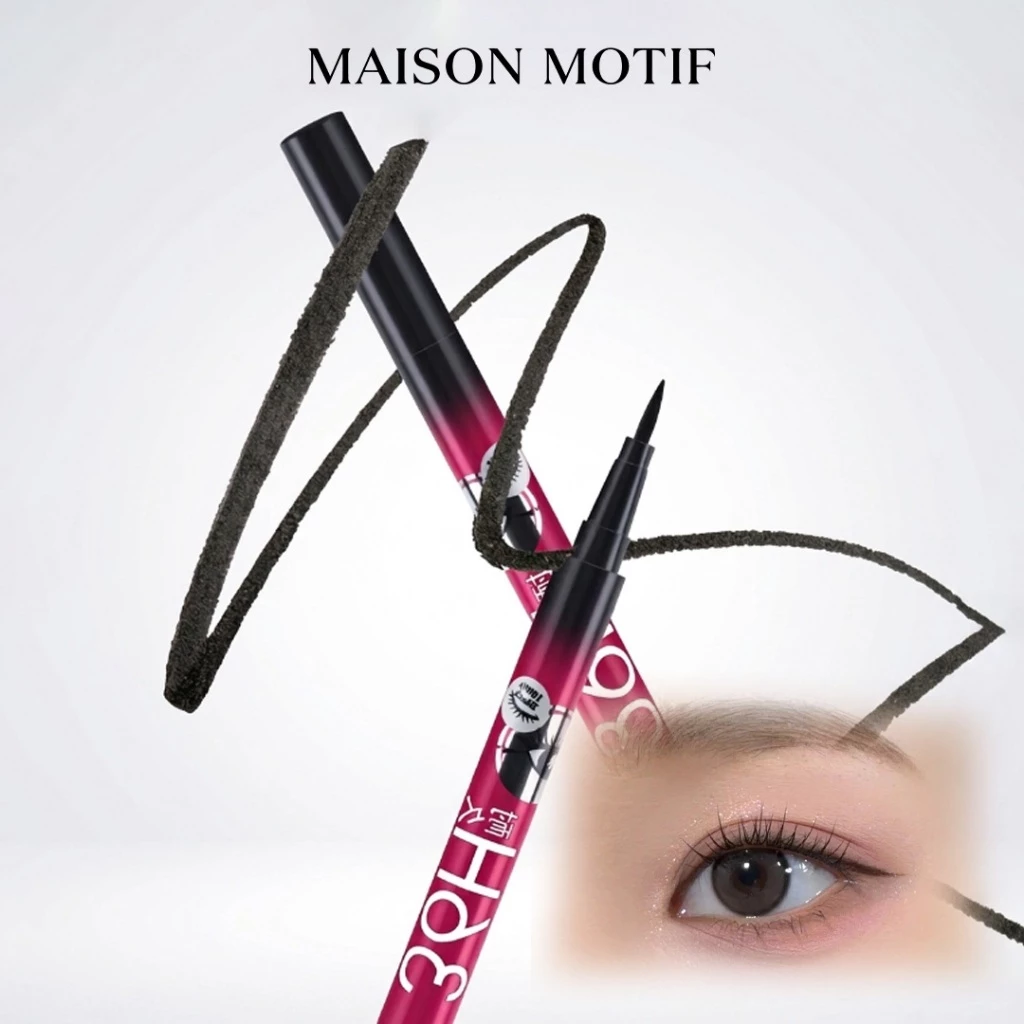 Eyeliner Pensil 36H Hitam Pekat Waterproof Tahan Lama Tekstur Empuk Anti Luntur Mudah Pakai Murah 251