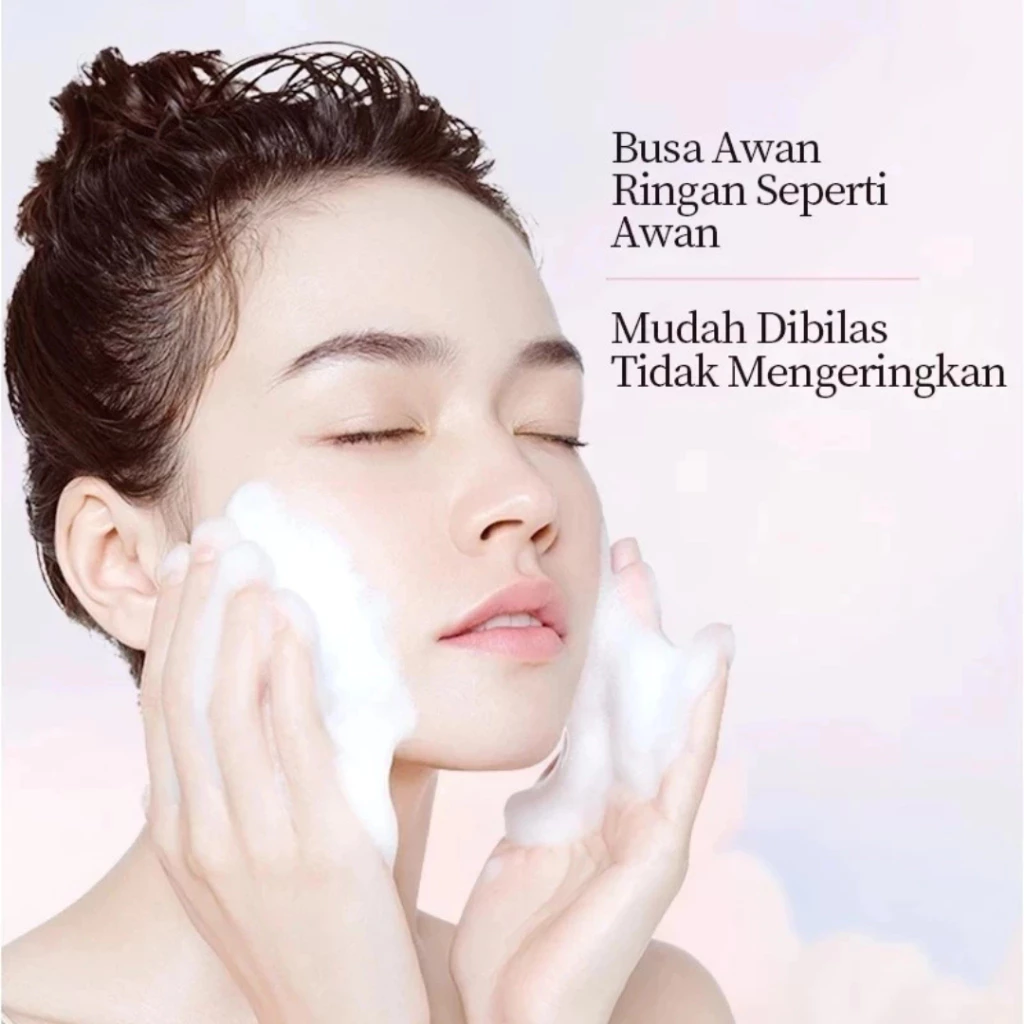 KORMESIC Japan Sakura Brightening & Oil Control Cleanser 50Ml / Distributor Cream Ori - Gambar 3