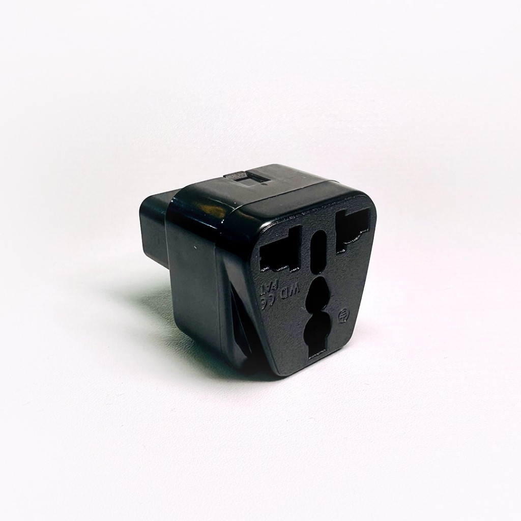 Prolink Adapter Converter Power Supply IEC 320 C14 Male to Female Universal Hitam CPU UPS - Gambar 4