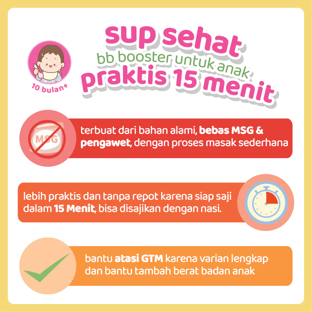 Resep Roemah / Menu Sup dan Kuah BB Booster Tinggi Protein untuk Anak / Ready To Heat Soup / Makanan Sehat Anak / Toddler and Kids Homemade Frozen Food Mpasi / No MSG & No Pengawet - Gambar 2