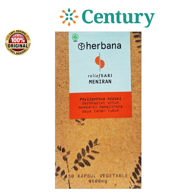 HERBANA MENIRAN 500MG ISI 30KAPSUL / DAYA TAHAN TUBUH / MULTIVITAMIN - Gambar 2