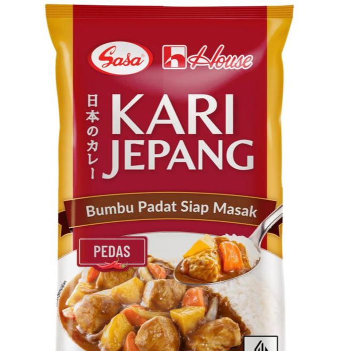 Sasa House Kari Jepang Pedas 40gr