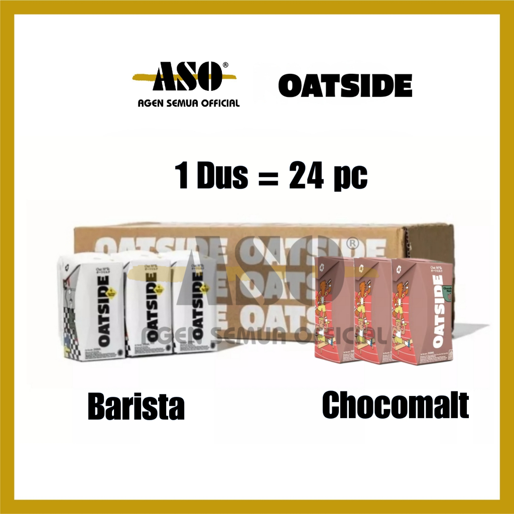 DUS SUSU OATSIDE NOBO oat milk creamy susu oat 200ml by oatside ( ISI 24 ) TERMURAH PROMO !!! - Gambar 3