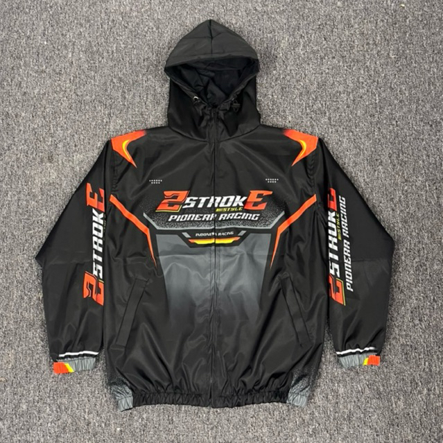 PIONERR RACING - 2-STROKE JACKET - RACING JACKET MADE FROM PARACHUTE ...