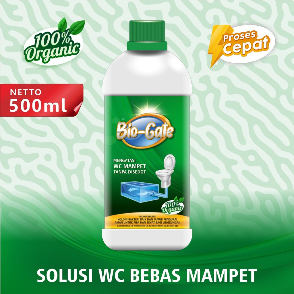 BIO GATE Microba Full Toilet Booster + Very Effective Odor Remover ...