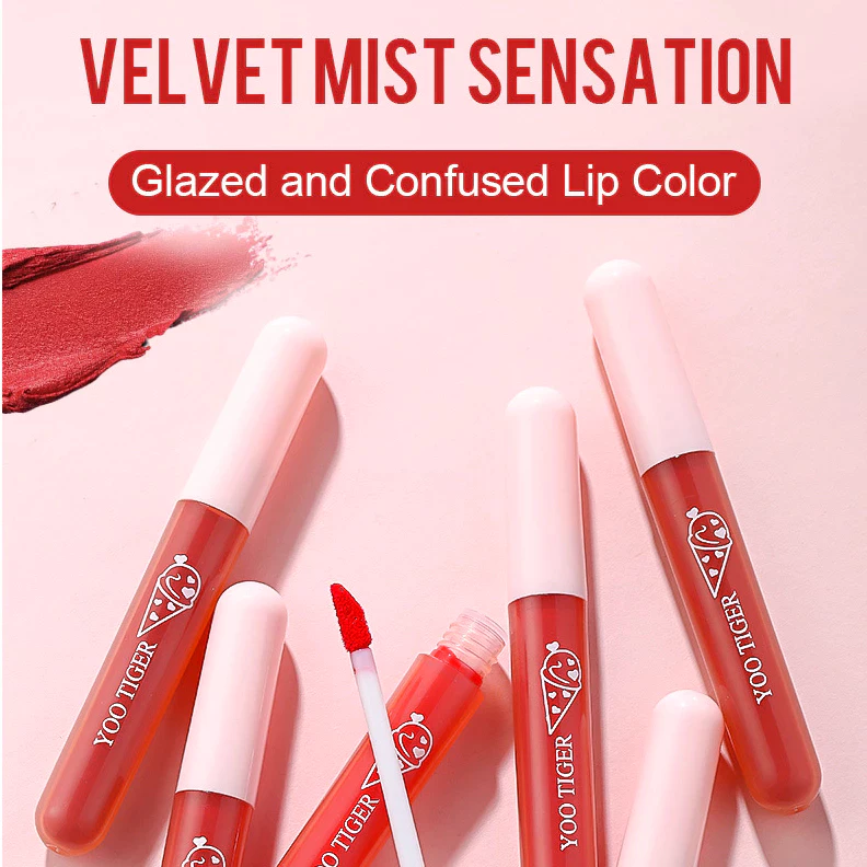 GROSIR 12 Pcs Nude Edition Liquid Lipstik Velvet Matte Lip Gloss Lipstik Cair Melembabkan 108 - Gambar 4