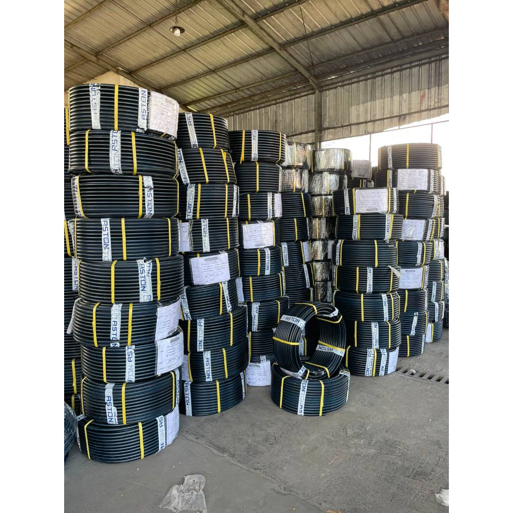 Fat Pipa HDPE Merk Aston 100 Meter 1/2 Inch PN10 Ada Harga Ada Kualitas 100% Baru Original - Gambar 2