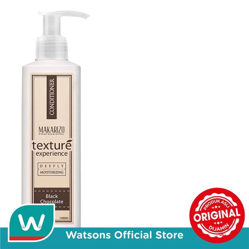 Makarizo Professional Texture Experience Conditioner Black Chocolate 250ml - Gambar 2