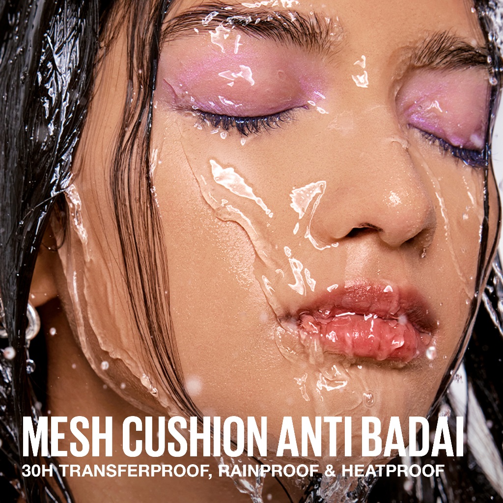 [BARU] MAYBELLINE OFFICIAL Super Stay Matte Max 30H Mesh Cushion Full Coverage SPF 30 Pa+++ Anti Badai Super Matte Finish Non-Oxidizing Waterproof Heatproof - Gambar 2