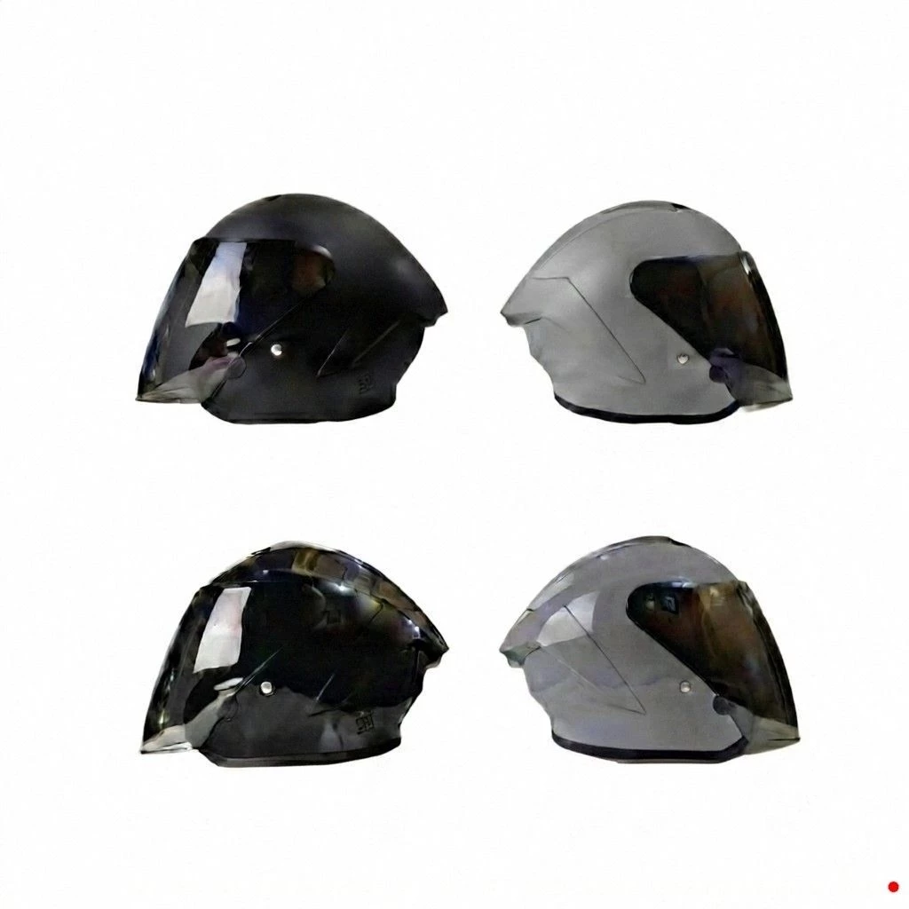Helm Half Face BIVI HELM SIX TEEN Pria Wanita Open Face - Original SNI Stylish Elegan Dimanis Dewasa