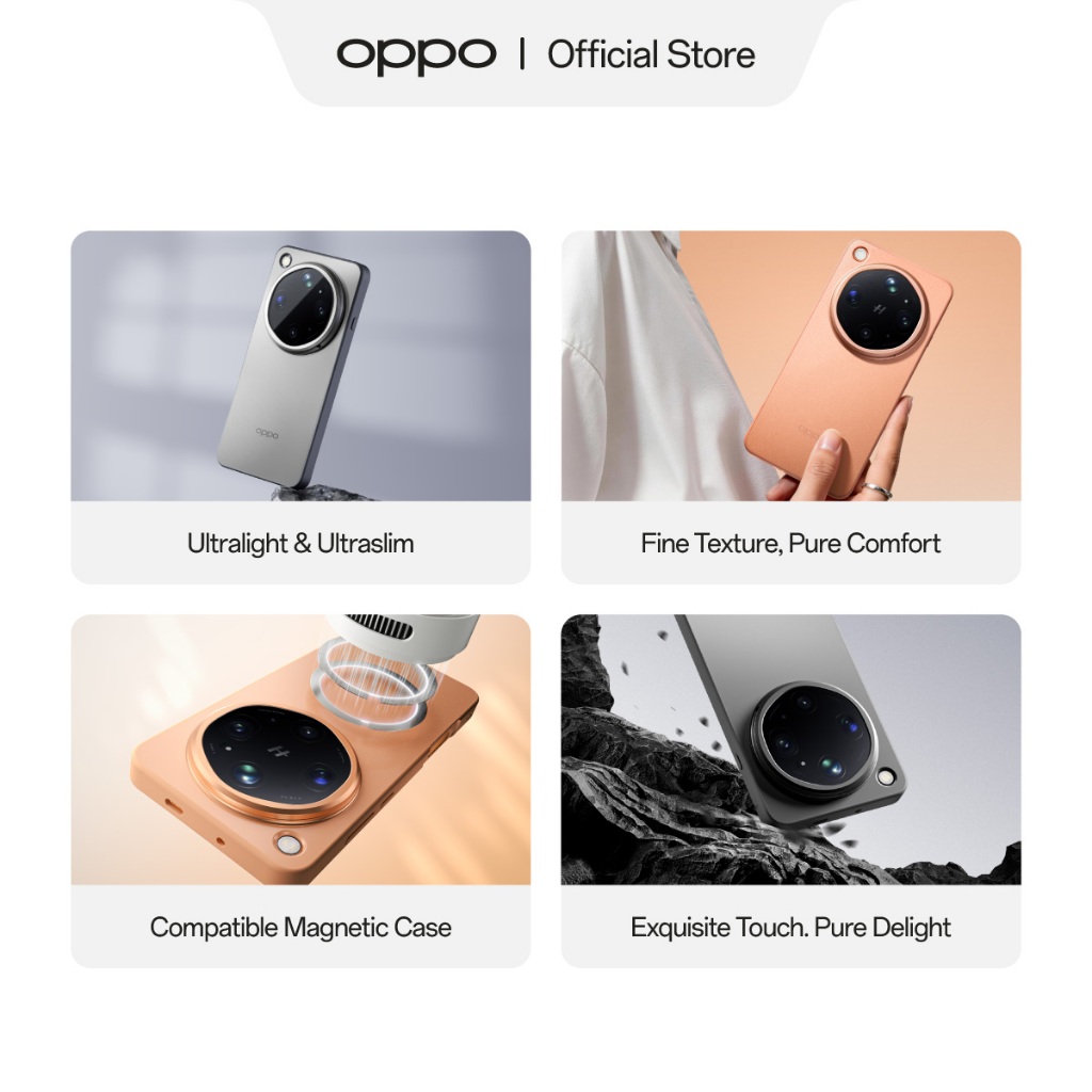 Quicksand Shimmer Magnetic Case OPPO Find X9 Ultra - Gambar 3
