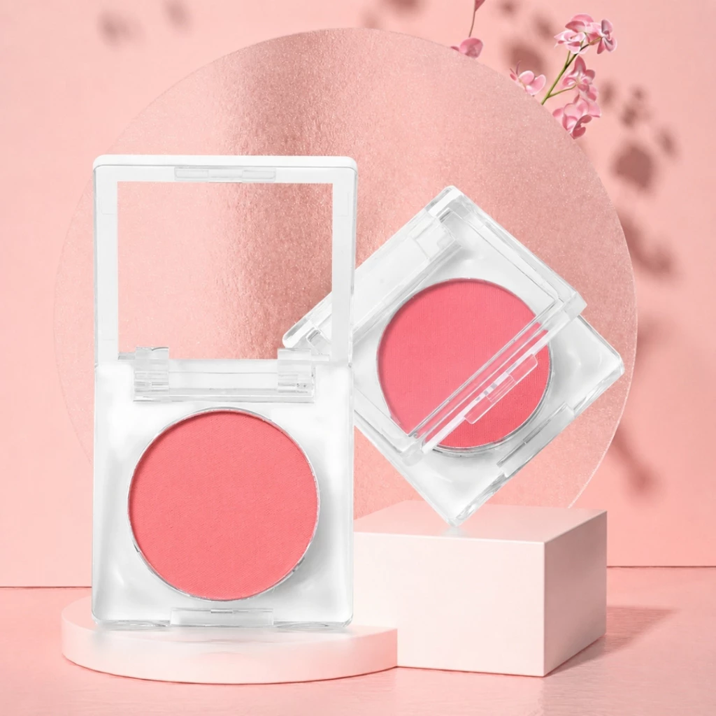 GROSIR 12 Pcs Blush On Palette 4 Color Matte Mencerahkan Tahan Lama Waterproof Daily Makeup 267 8110 - Gambar 2