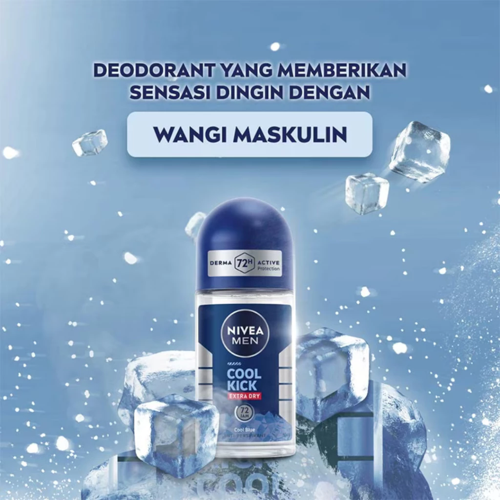 NIVEA Deodorant Men All Series 25ML 50ML Deodorant Roll On Pria / Distributor Cream Ori - Gambar 4