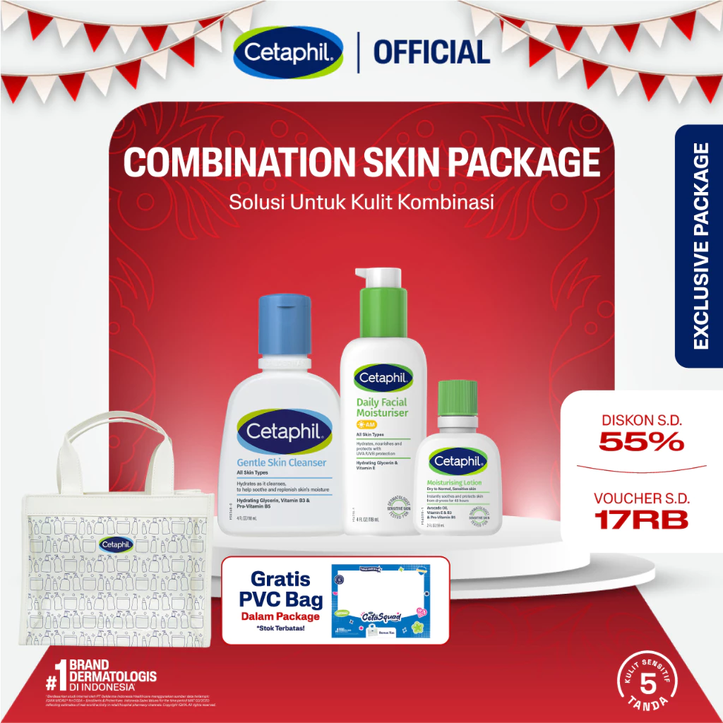 [CETASQUAD] Cetaphil for Combination Skin Package - Gambar 2