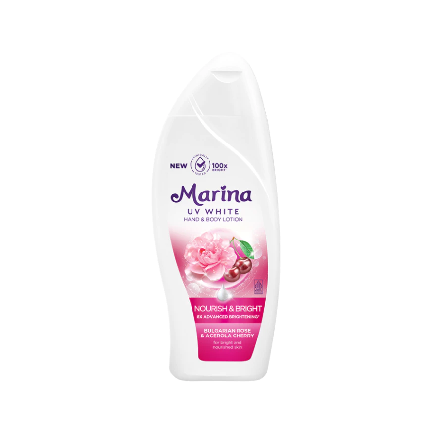 MARINA UV White Hand & Body Lotion 92ML Body Care / Distributor Cream Ori - Gambar 3