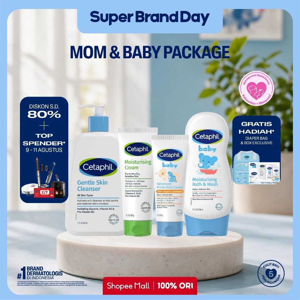 Cetaphil Mom and Baby Package