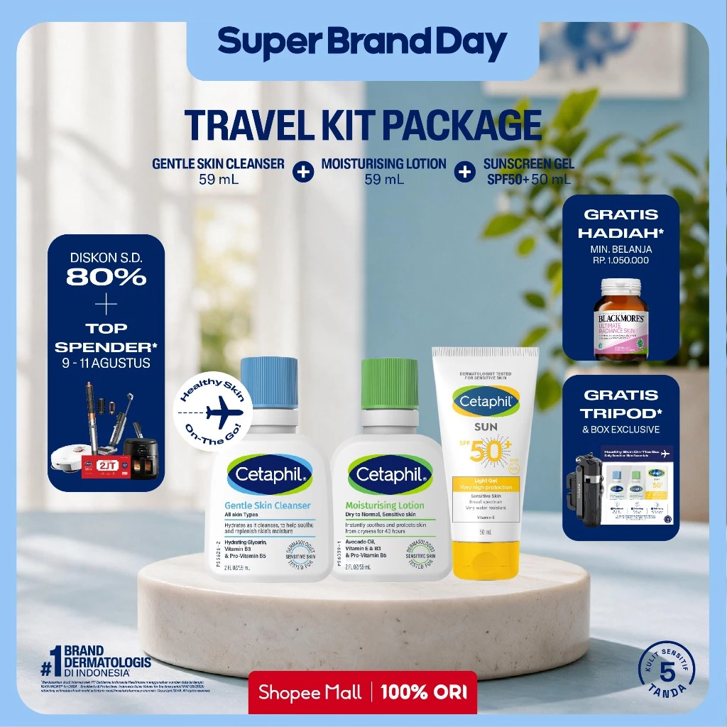 Cetaphil Basic Travel Kit Package