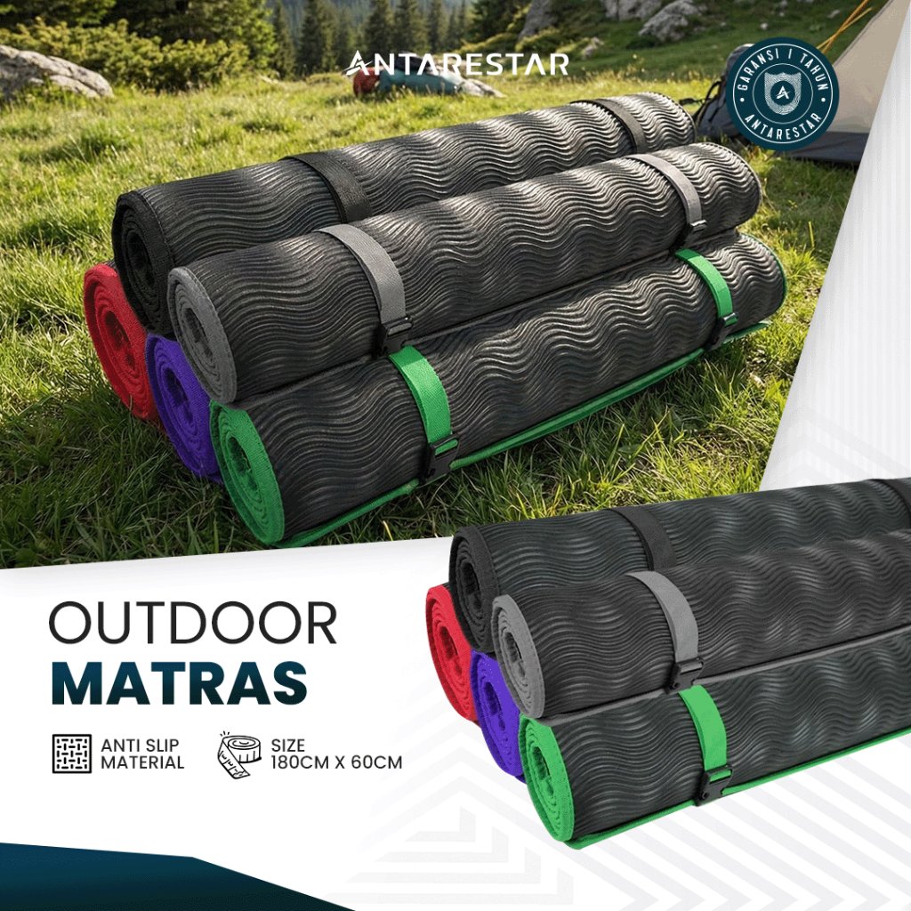Antarestar Matras Yoga Anti Slip Outdoor Camping - Gambar 2