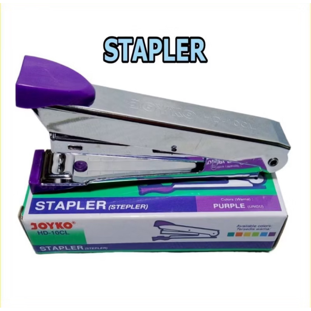 Staples Joyko Penjepit Kertas STAPLER Joyko HD - 10CL Isi Staples Greetwall - Gambar 2