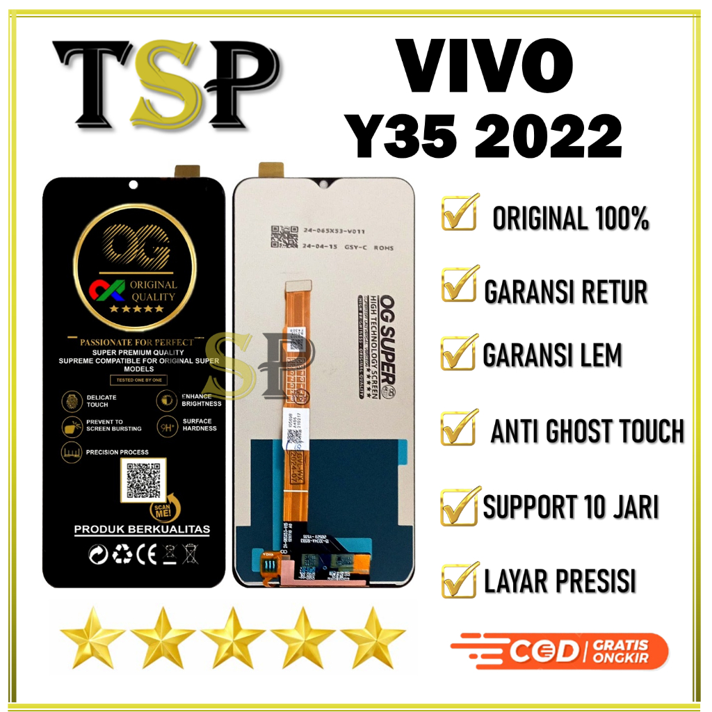 LCD TOUCHSCREEN VIVO Y35 2022 ORIGINAL