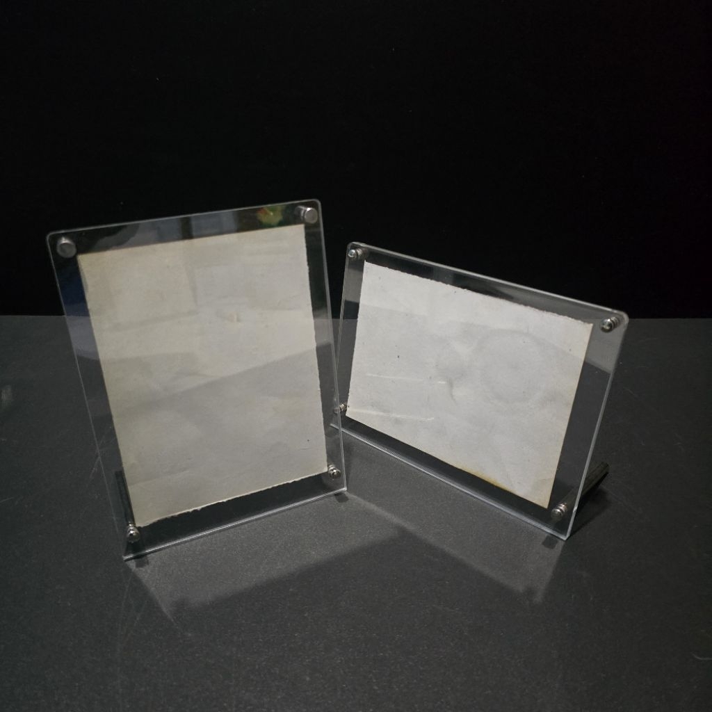 LAYAR Acrylic A4 Screen Stand Acrylic A4 Photo Frame/ Acrylic Sign ...